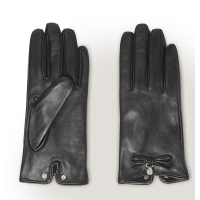 Γάντια TED BAKER Sheryys Bow Detail Leather 281986 Μαύρο